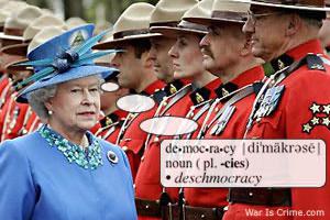 Canada Not Alone to Have Never Been a Democracy