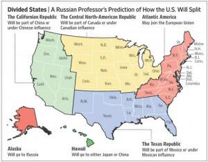 Will the United States fall apart in 2010?