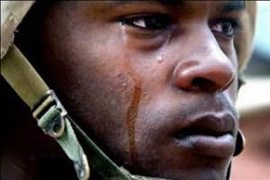 34% of veterans come back from Iraq clinically depressed.