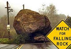 Watch for Falling Rocks