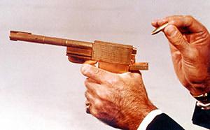 The real golden gun, like the control of all life, is the control and direction of energy. Modern fiat economics itself is a directed energy weapon.