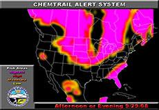 Chemtrail alert for September 29, 2008