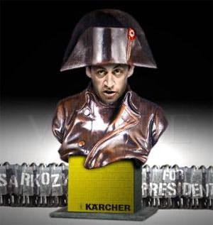 Sarkozy uses fake workers to look more popular